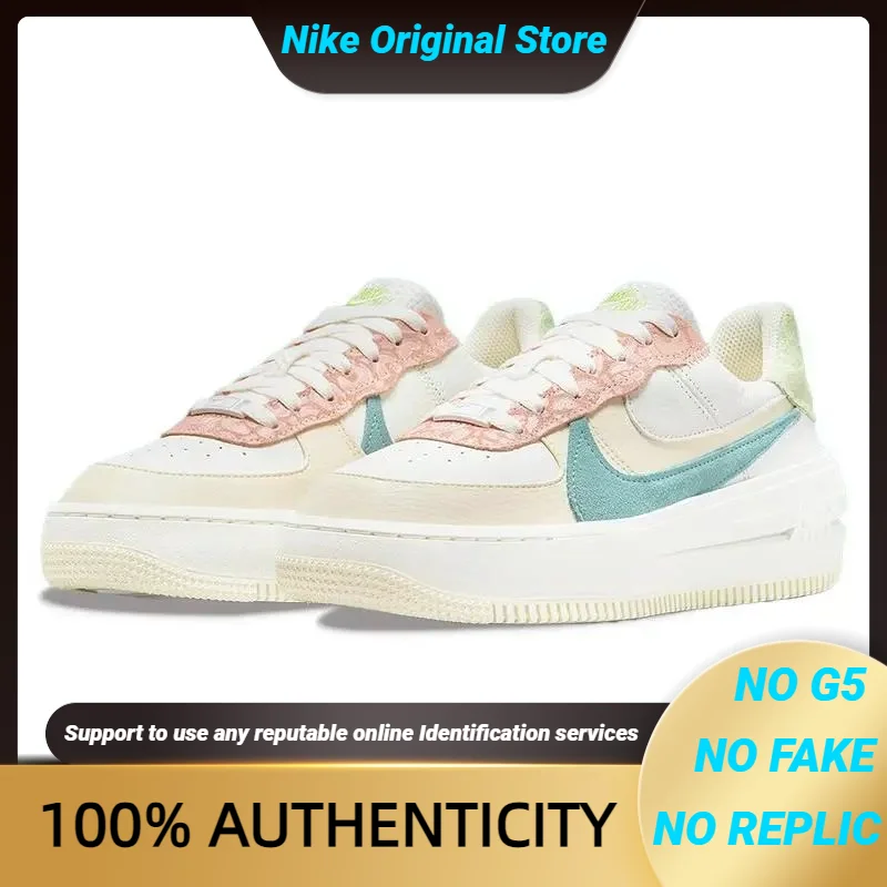 Nike Air Force 1 Low PLT.AF.ORM Pastel Leopard Women's Sneakers shoes DX2671-100 With Original Box