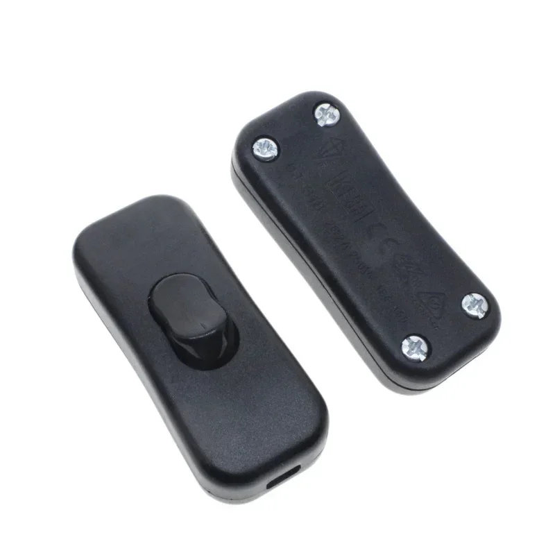 Light Switch AC 0-250V2A 318 Dual Wire Control Dual Cut Wire Cable Toggle Rocker Switch Control for LED Lighting