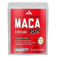 30 Count Women's Maca Root Transdermal Patches Boost Energy Support Hormone Balance And Menopause Symptoms