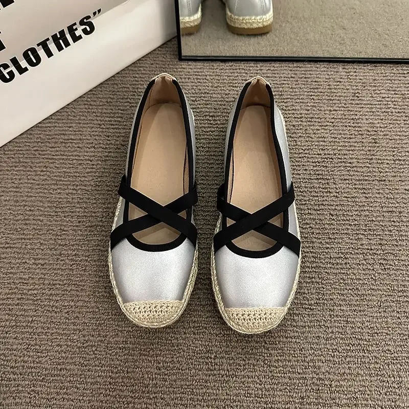 

Silver Splicing 2025 New Casual Woman Footwear On Sale High Quality Designer Luxury In Deals Fashion 39 Light Shoes for Women