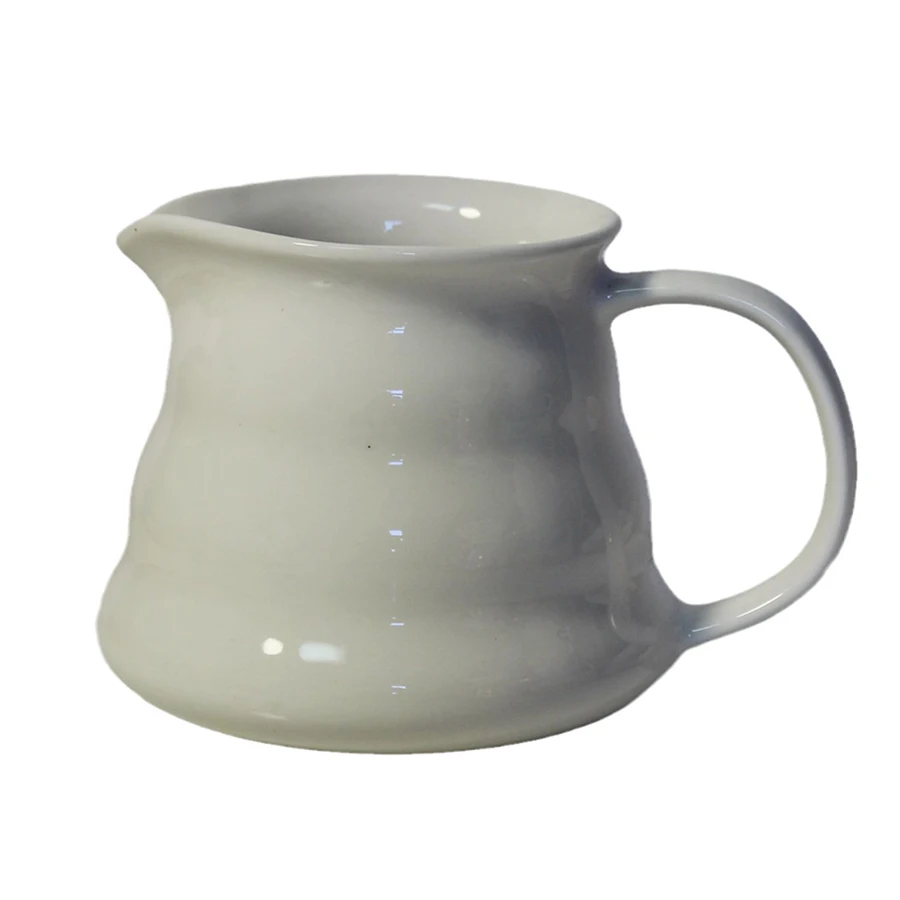 Cafetera de 450ml, cafetera de cerámica, tetera de cerámica, jarra de café, cafetera hecha a mano para cafetería de oficina en casa