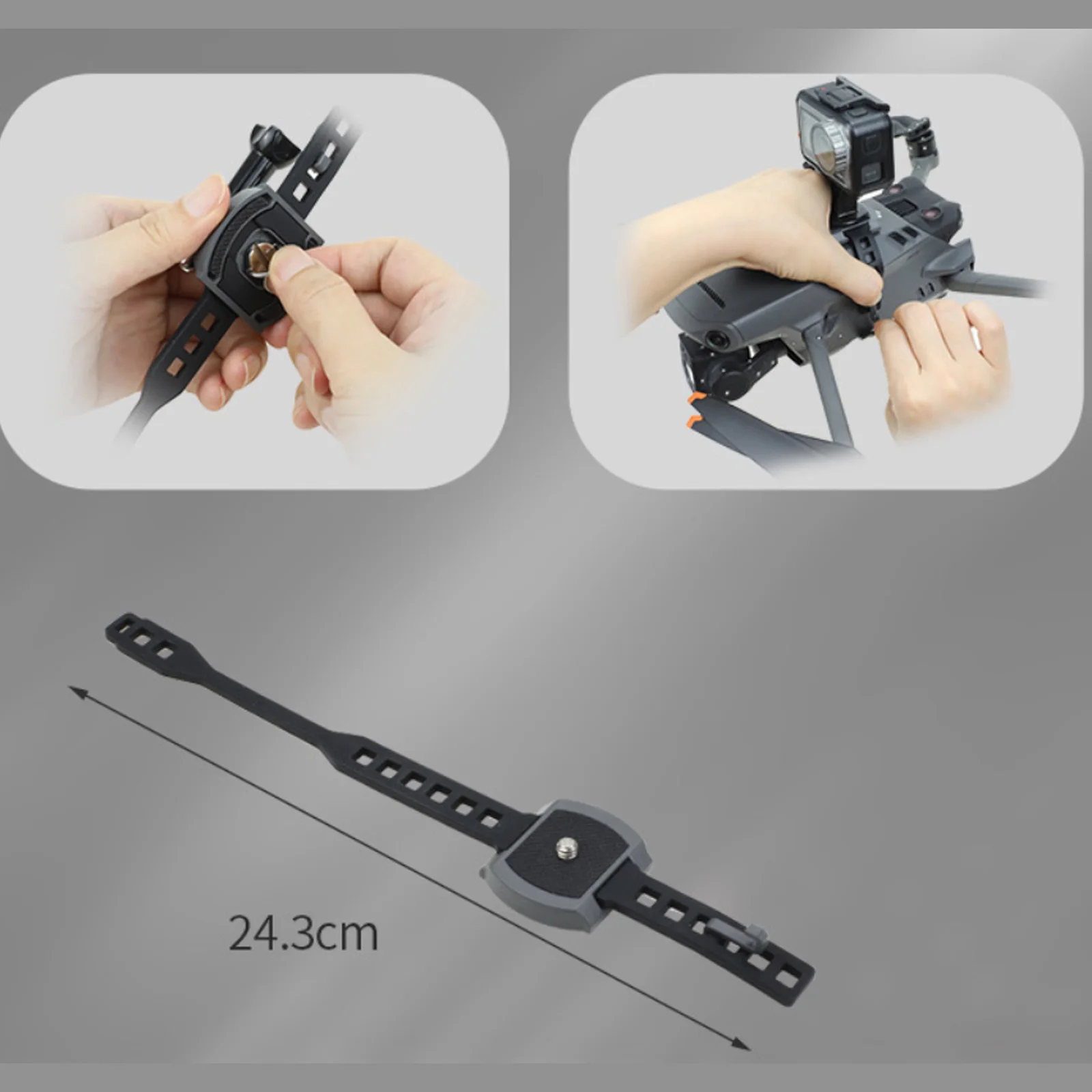 Drone Expansion Bracket 1/4 Inch Screw Mount Adapter For Dji Mavic Air2 Air2S Mavic 2 Pro Mavic 3 Mavic Pro For Camera Accessory