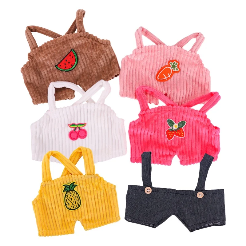 1 Set Pakaian untuk 30Cm Boneka LaLafanfan Kafe Bebek Anjing Mainan Mewah Hoodie Kartun Aksesori Keseluruhan Hadiah Anak Perempuan