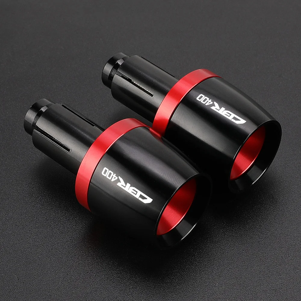 

For HONDA CBR400 1986-1988 1989 1990 1991 1992 1993 1994 Motorcycle Handlebar Grips Bar Ends Cap 22mm Handle Counterweight Plug