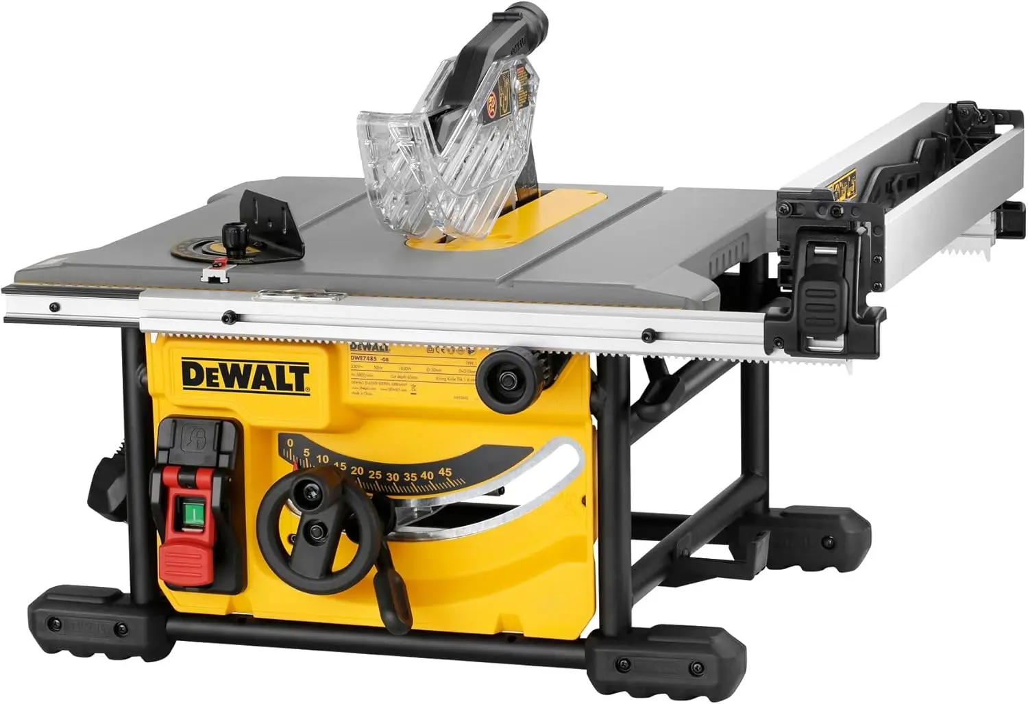 Table Saw for Jobsites, 8-1/4 Inch, 15 Amp (DWE7485)