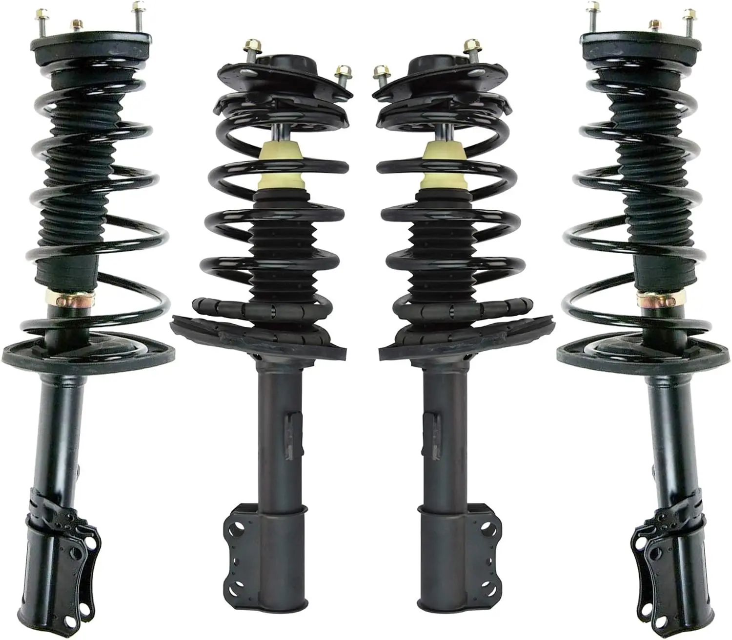 

Front and Rear Strut & Coil Spring Assembly Set Driver & Passenger Sides Compatible with 04-06 Lexus ES330 Toyota Camry