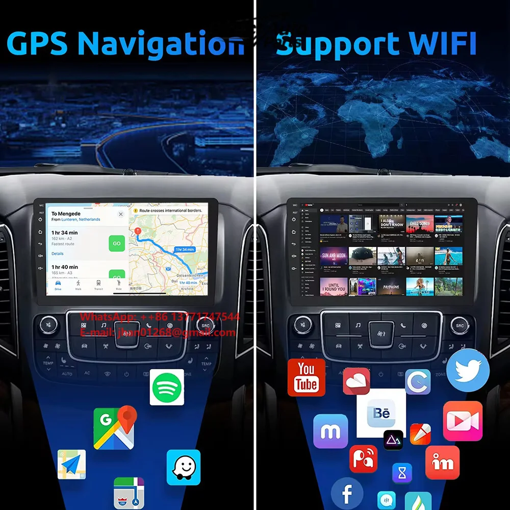 9 Inch WiFi GPS BT RDS DSP Car Navigation Carplay Stereo Screen Multimedia Player Android Autoradio for Lexus LX570 2007~2015