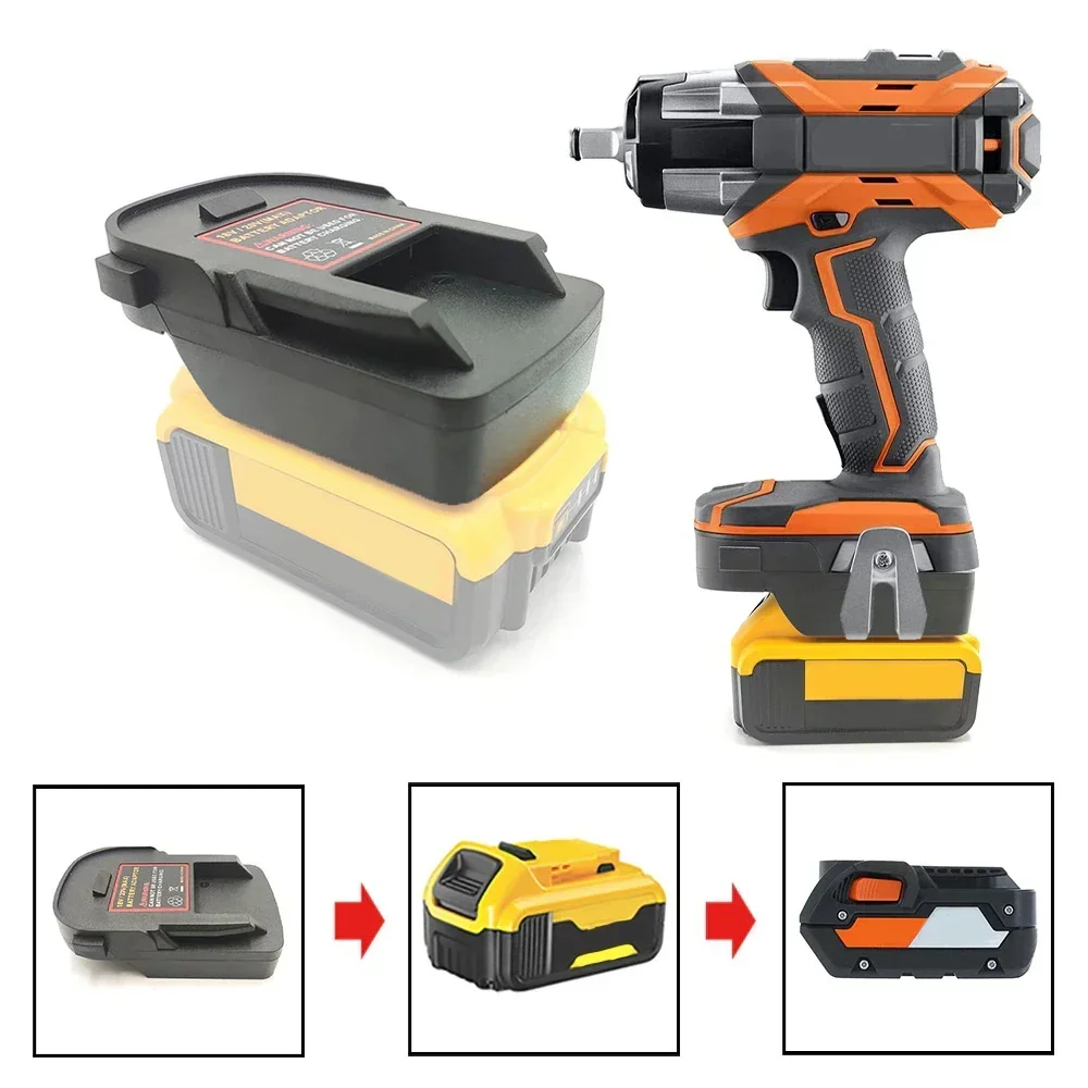 Imagem -02 - Adaptador de Bateria para Ridgid Egg para Makita Dewalt Milwaukee Ferramenta para Makita Dewalt Milwaukee Bateria para Ferramentas Ridgid Eyg