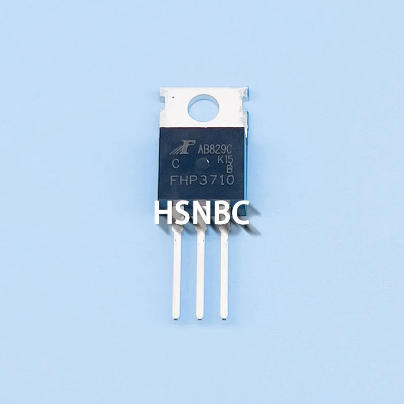 10 Pçs/lote FHP3710 FHP3710C TO-220 100V 57A MOSFET Transistor de Potência de Canal N 100% Novo Original