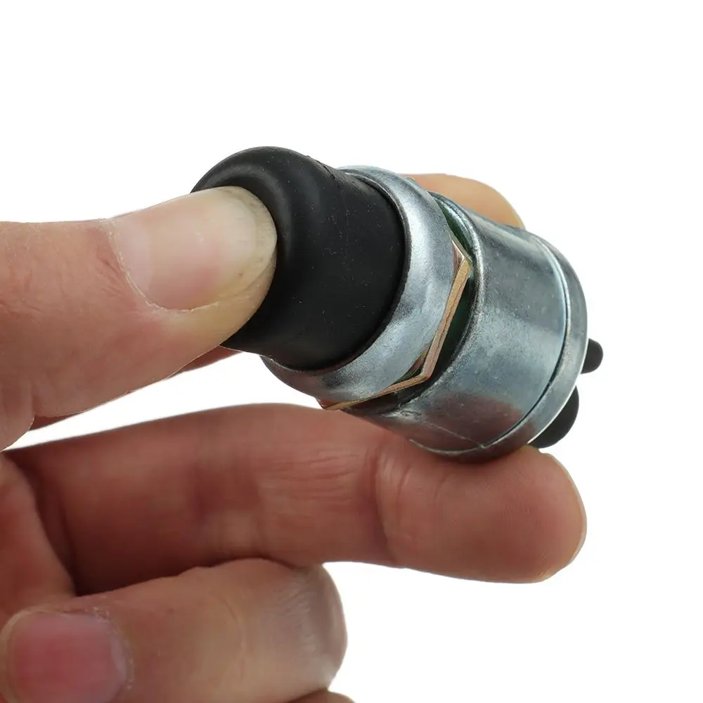 

Лодка 50A 12V Стартер двигателя Сверхмощный мгновенный переключатель Кнопочный гусеничный переключатель