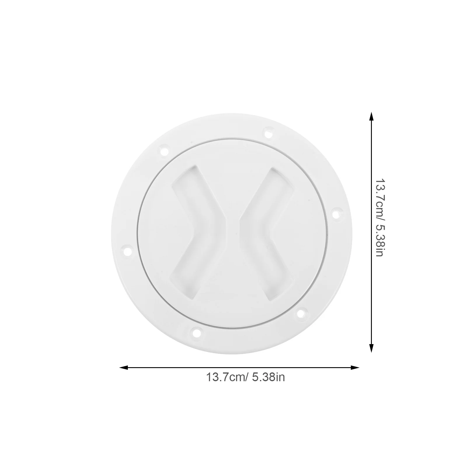 13.7cm 원형 보트 커버 방수 미끄럼 방지 해양 데크 뚜껑 요트 점검용 접근 해치 데크 플레이트 해치 커버