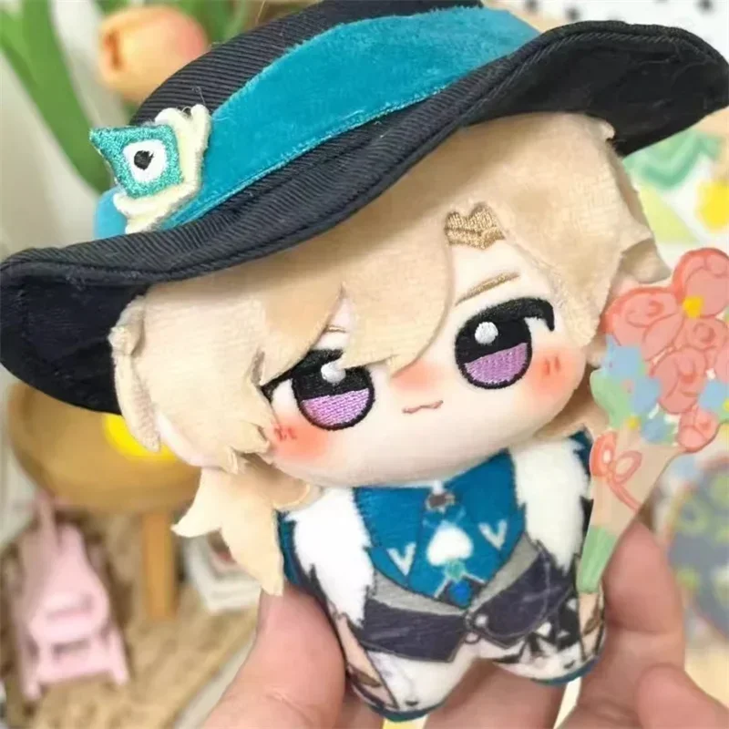 10cm Game Honkai: Star Rail Aventurine Dr. Ratio Soft Stuffed Plush Handsome Pendant Backpack Keychian Keyring Birthday Gifts