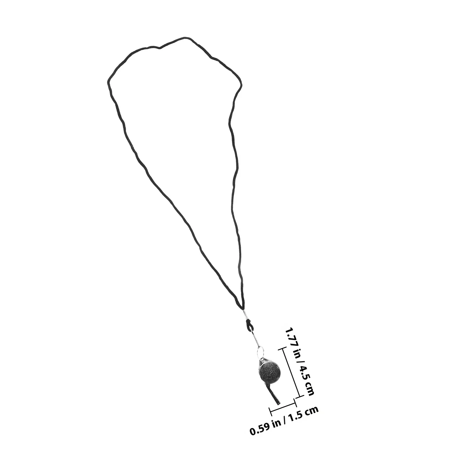 Stainless Steel Whistle Small Portable Emergency Survival Sports Safety Referee Outdoor Loud Whistle For Teacher Pe Gym