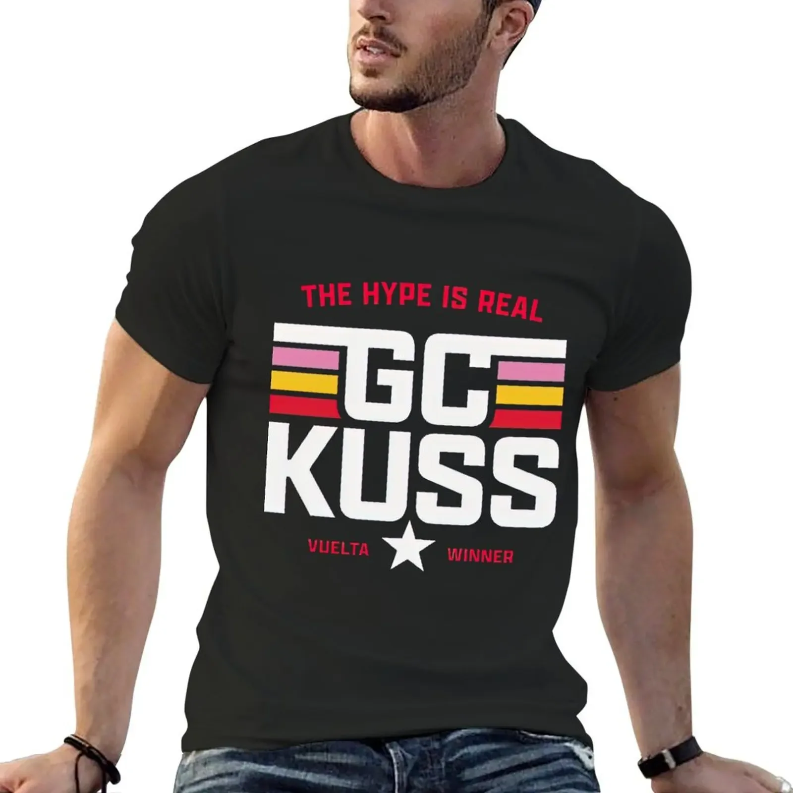 

Casual GC Kuss - Vuelta 2023 T-Shirt graphic tee shirt sports fans mens graphic t-shirts pack