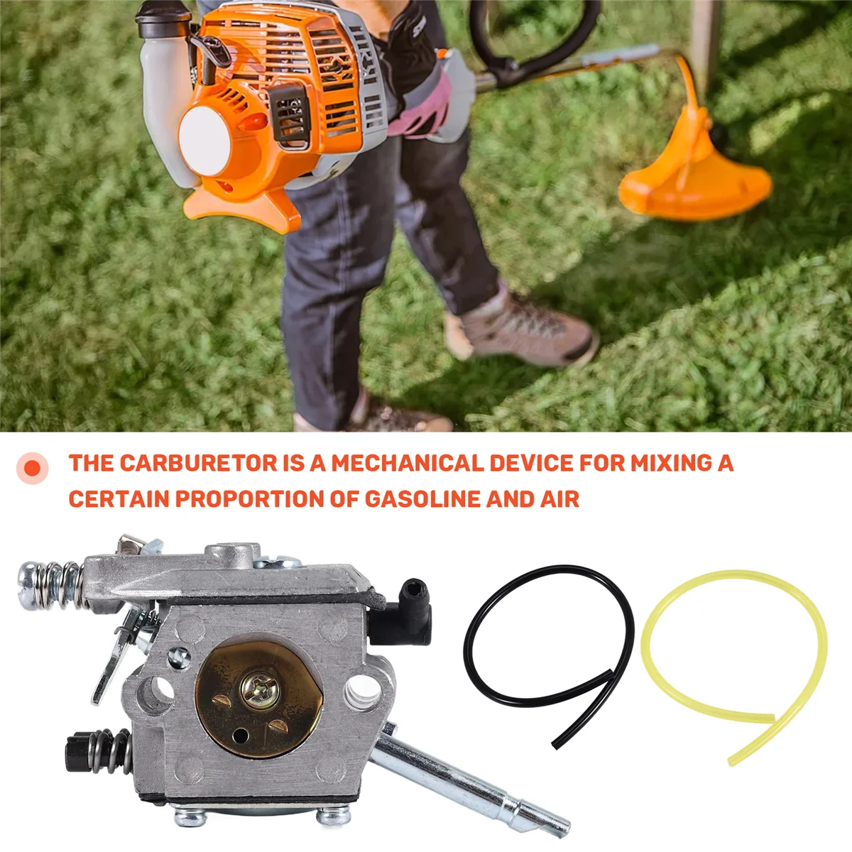 

Комплект запасных частей ABFKW, карбюратор для Stihl FS48 FS52 FS62 FS66 FS81 FS86 FS88 FS106 Walbro WT-45, детали