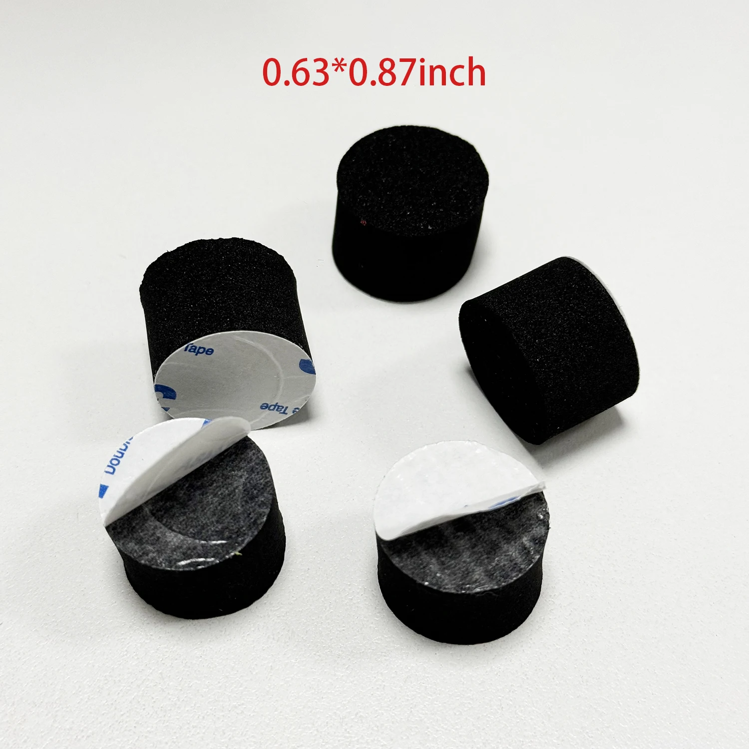 0.63*0.87inch Electric Drum Trigger Sensor Cone Cushion Sponge Foam With Adhesive Part Optional 1/ 2/ 5/ 10 pcs
