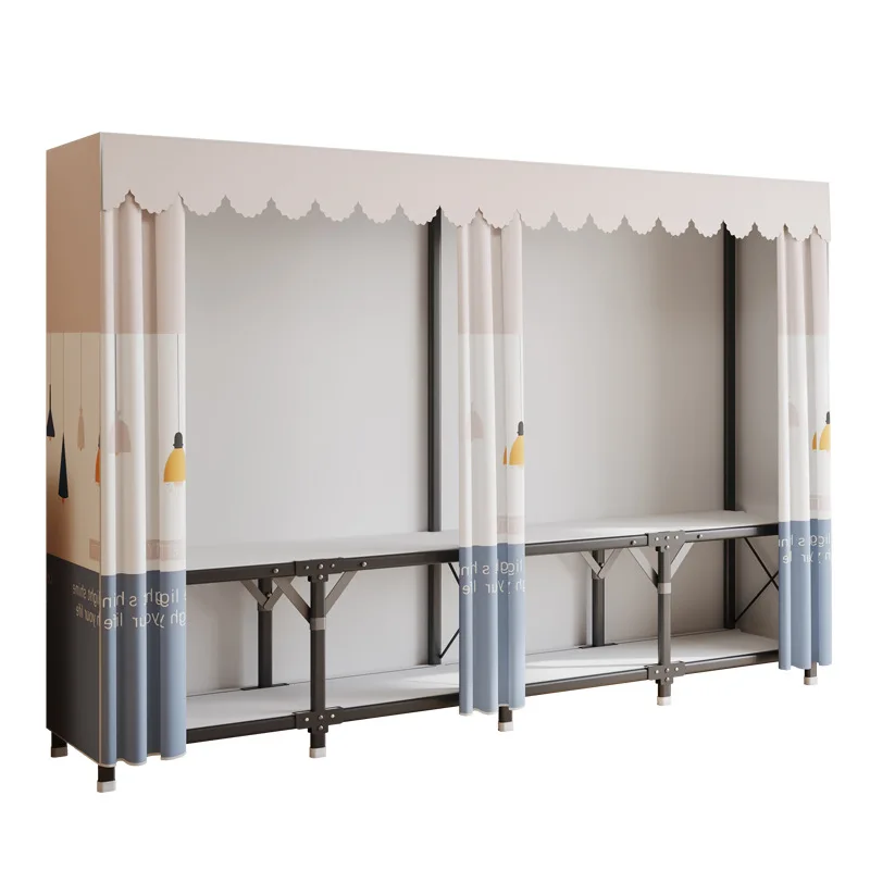 

Folding large wardrobe household bedroom cloth wardrobe small apartment