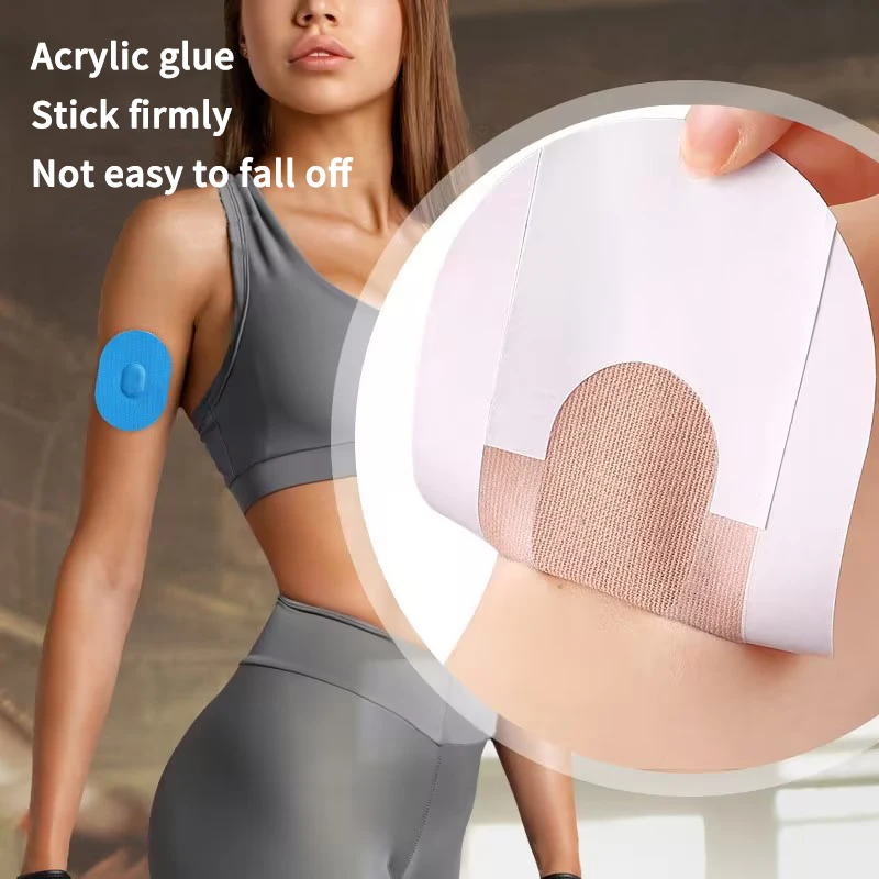 SIBIONICS-Patch étanche pour capteur avec bandage élastique, 10 pièces