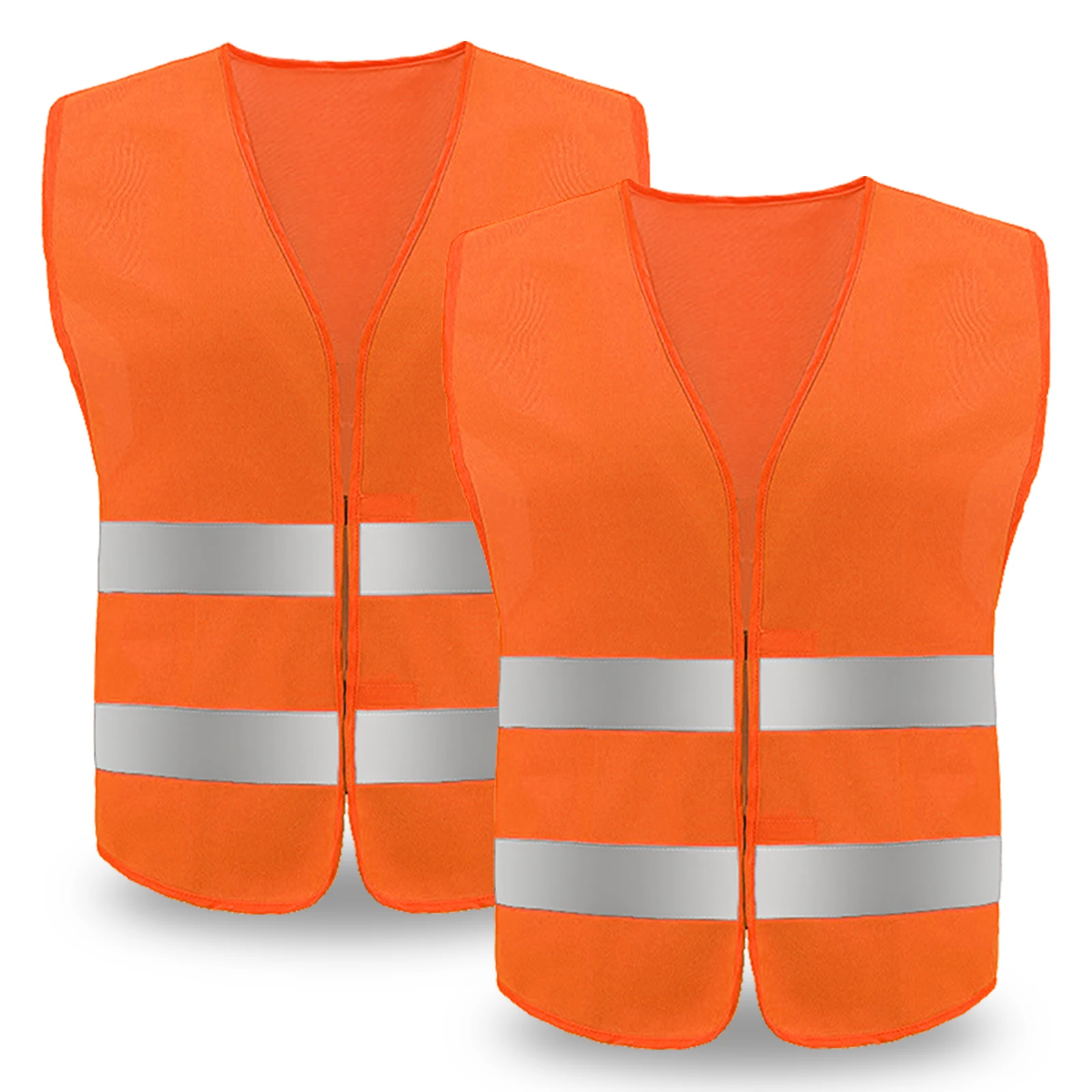 

Reflective Safety Vest Sleeveless Tops Traffic Running Safety Reflector Gas Stations Cleaning Vest