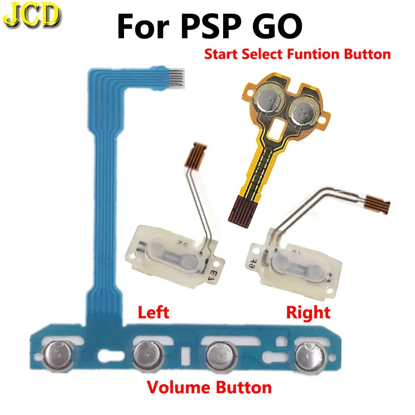 

JCD Home Volume Select Start Funtion Key Left Right Button Ribbon Flex Cable For PSP GO Replacement