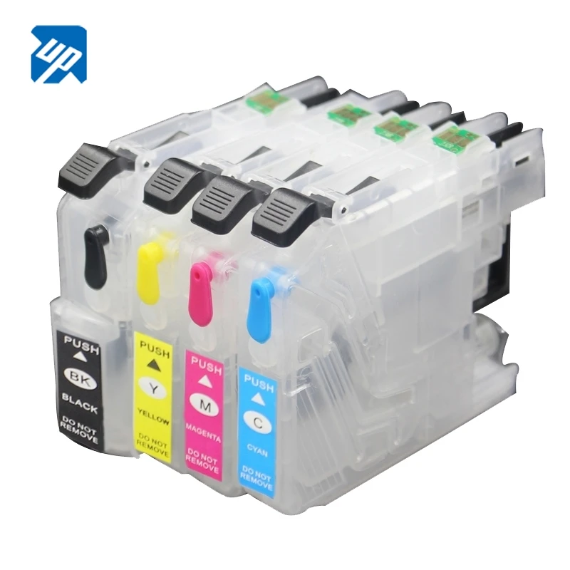 LC203 LC223 refillable ink cartridge with ARC chip for brother MFC-J460DW J480DW J680DW J880DW J885DW MFC-4320DW MFC-J485DW