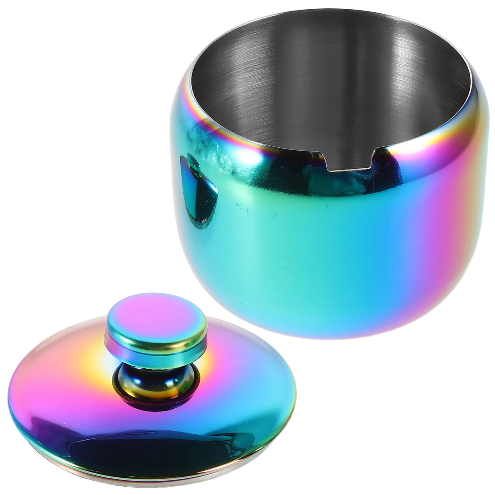 

Stainless Steel Round Seasoning Jar Metal Spice Container Kitchen Condiment Jar Airtight Seal Metal Spice Jars