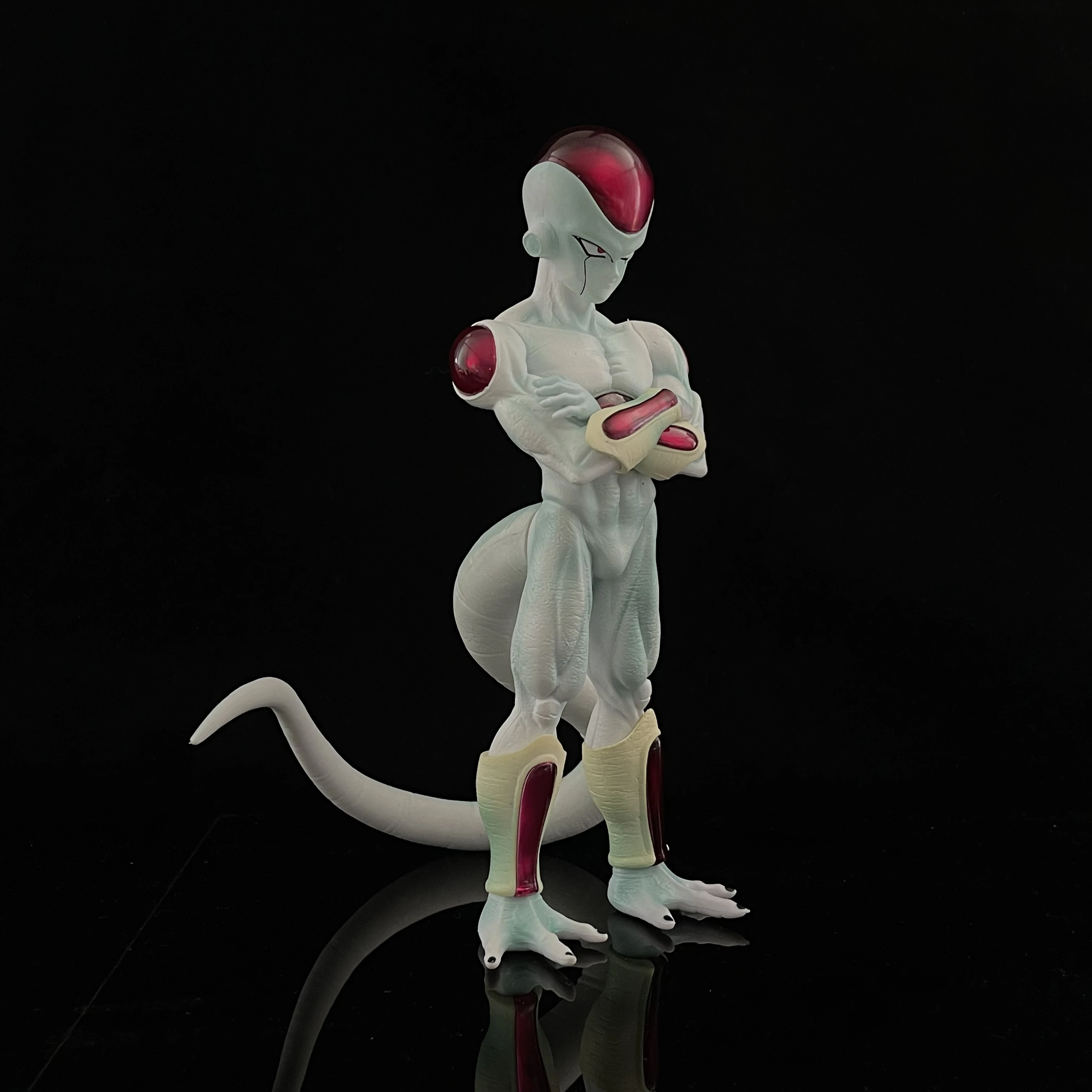 Estatueta Dragon Ball Z Freeza, Figuras de Ação Anime, Brinquedos Modelo de Coleção, Presentes, 22cm