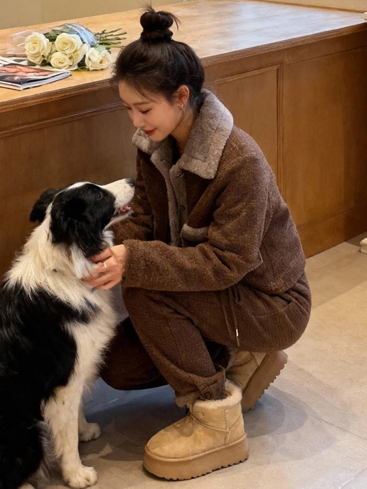 

Утепленное пальто Fce Lined Jaet для женщин, длинное, свободного кроя, модная зимняя верхняя одежда, теплая, из хлопка, пододеяльник