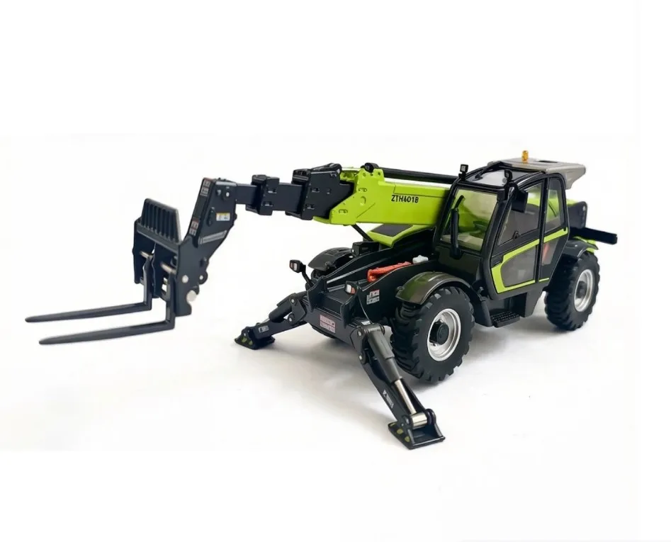 Zoomlion ZTH4018 Telehandler Alloy Model 32 Scale Engineering Machinery Replica Toy for Educational And Playful Learning