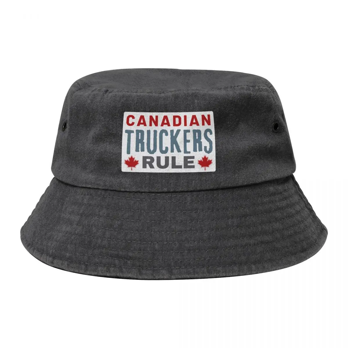 Canadian Trucker Rule - Freedom Convoy Canada 2022 Bucket Hat Sun Cap fishing hat Women Men's