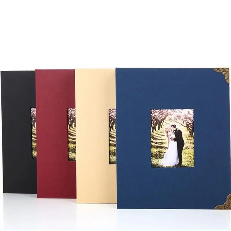 

Window Photo Album DIY Paste Loose-leaf Handmade Family Wedding Commemorative Collection Photo Album Home Decoration