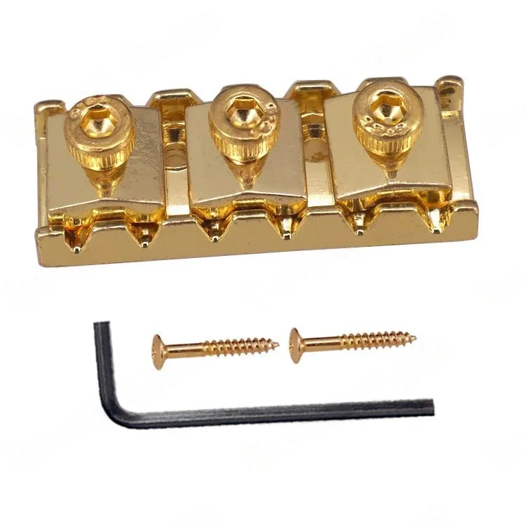 Double Shake Electric Guitar String Lock Pillow, Gold 42.2MM