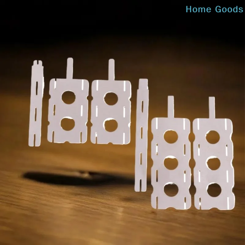30pcs 18650 Lithium Battery Nickel Sheet 5Set Polygonal Battery Nickel Sheet For Spot Welding Machine Batteries Connection Sheet