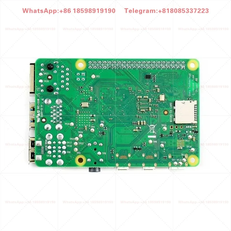 4 Model B 4GB RAM 64-bit Quad-core 1.5GHz Processor Gigabit Ethernet PoE Capability Single Board Computer