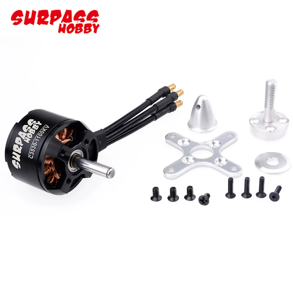 Surpass Hobby C3530 1100KV 1400KV 1700KV 14Poles Outrunner Brushless Motor RC Airplane Fixed-wing Aircraft Multicopters Toys