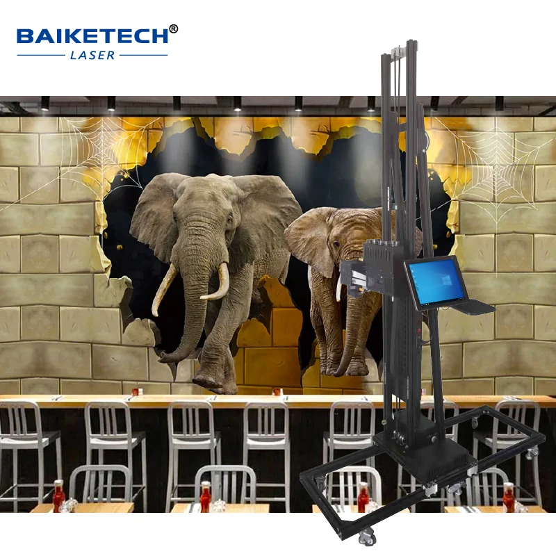 

TH-UV1400A Factory 3D UV vertical wall inkjet printer indoor and outdoor printing machine