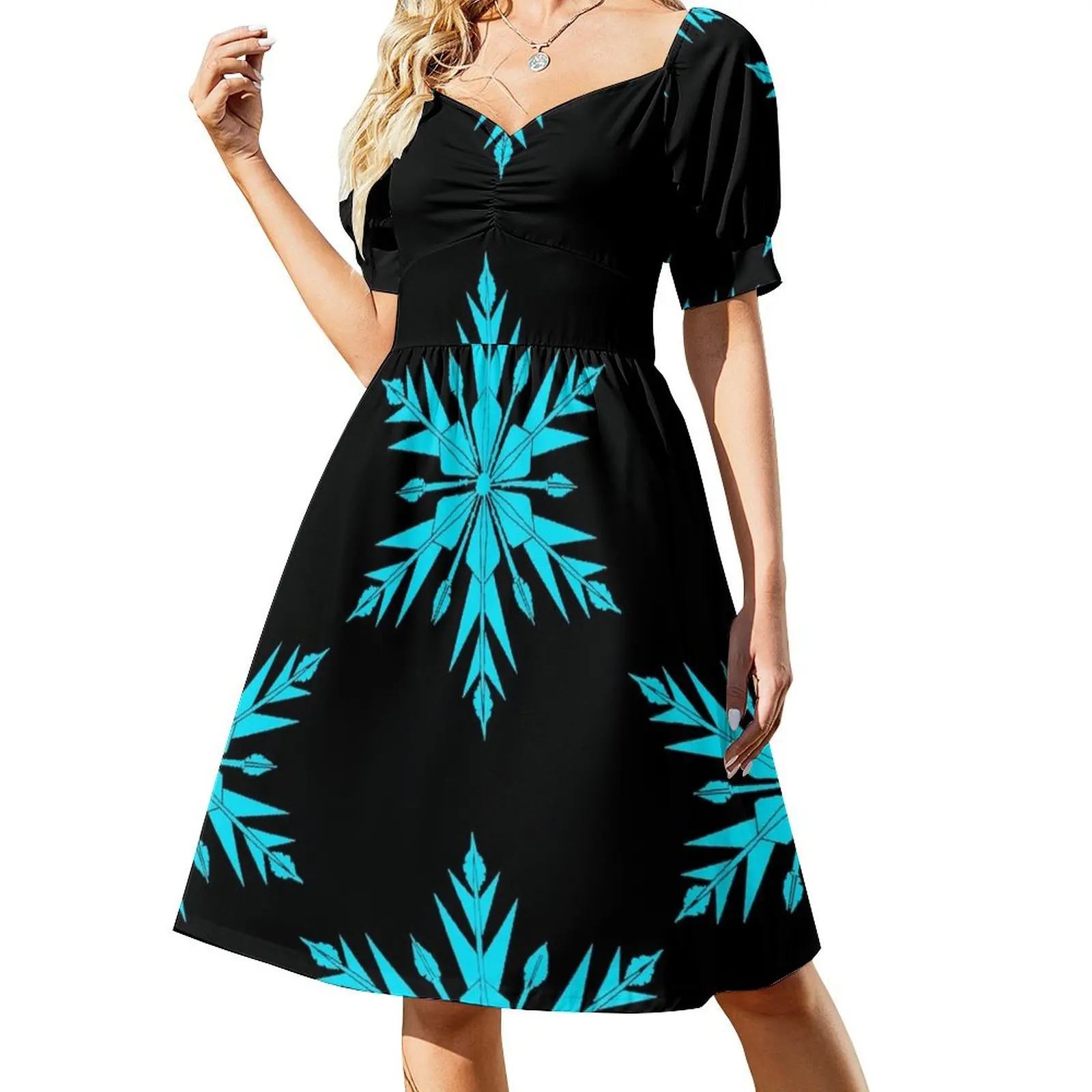 

Frozen Fractals Sleeveless Dress luxury dress luxury woman evening dress women's summer 2024