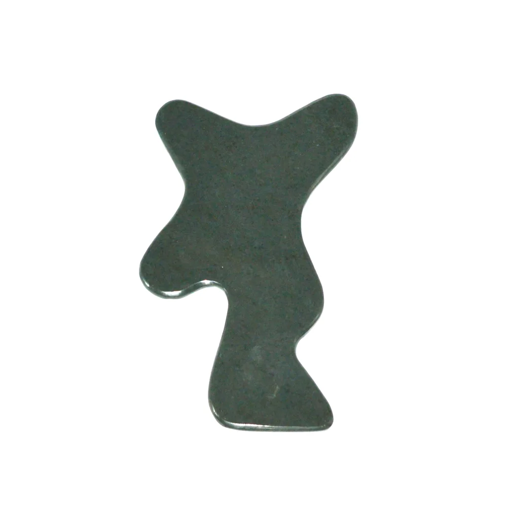 

Custom Nephrite Jade Gua Sha Body Tool For Back Handheld Guasha Stone Neck Massager For Shoulder Arm Leg Health Care