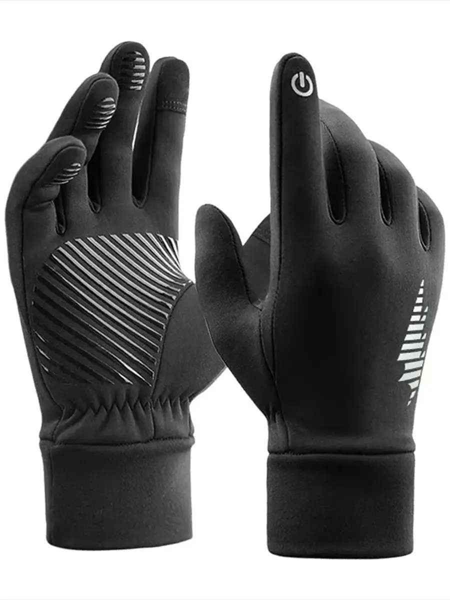AliExpress NONE Winter Outdoor Cycling Running Ski Sports Gloves Warm Thermal Fleece Bicycle Bike Hiking MTB Touch Screen Gloves Full Finger