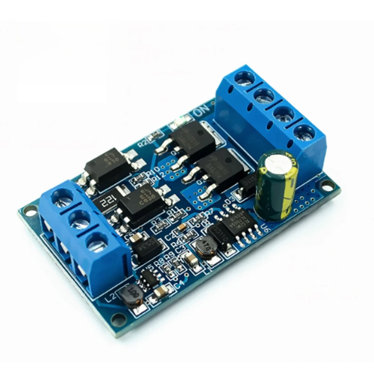 High-Power MOSFET Trigger Switch Module Development Board, DC 4-60V 10A 600W, High/Low-Level Input and PWM Control