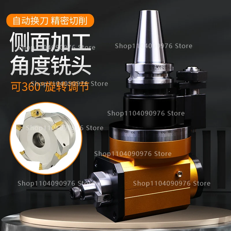 BT40 BT50-90-F50 90 Degree Cutter Head Type Face Milling Angle Head Side Milling Right Angle Head
