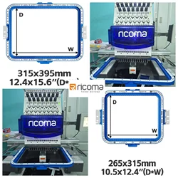 Magnetic hoops for ricoma TC1501 EM1010 MT-1501etc. Embroidery Machine Ricoma magnetic hoop Mighty Hoop for embroidery machine