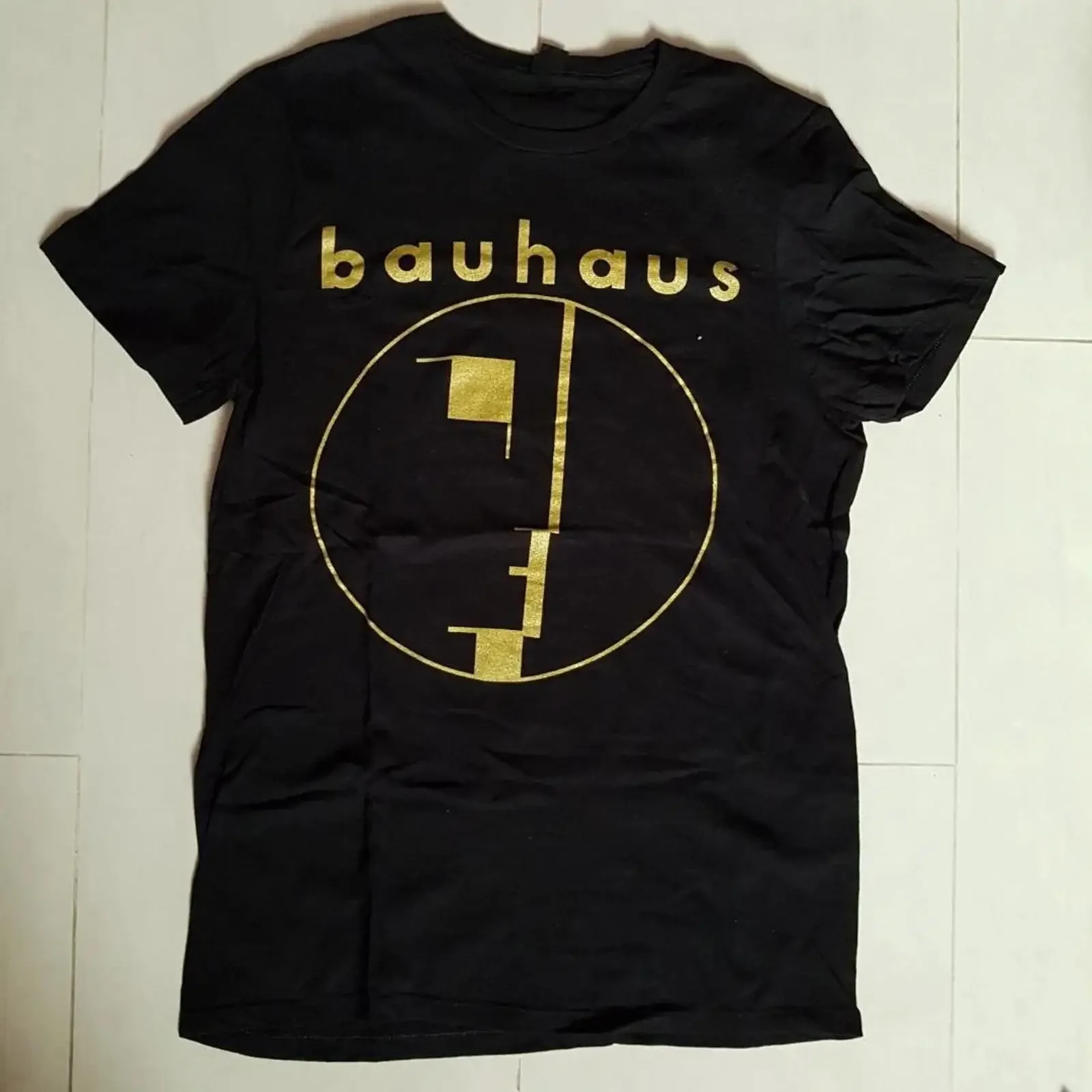 Bauhaus Band Music For Lovers Black T Shirt Cotton Full Size vintage Washed Comfortable Unisex Top For Everyday Wear Stretched