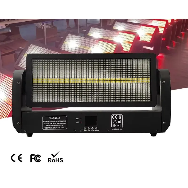 

DMX512 400W 960PCS 12 Segment LED Moving Head Strobe Laser Light for DJ Disco Stage Party