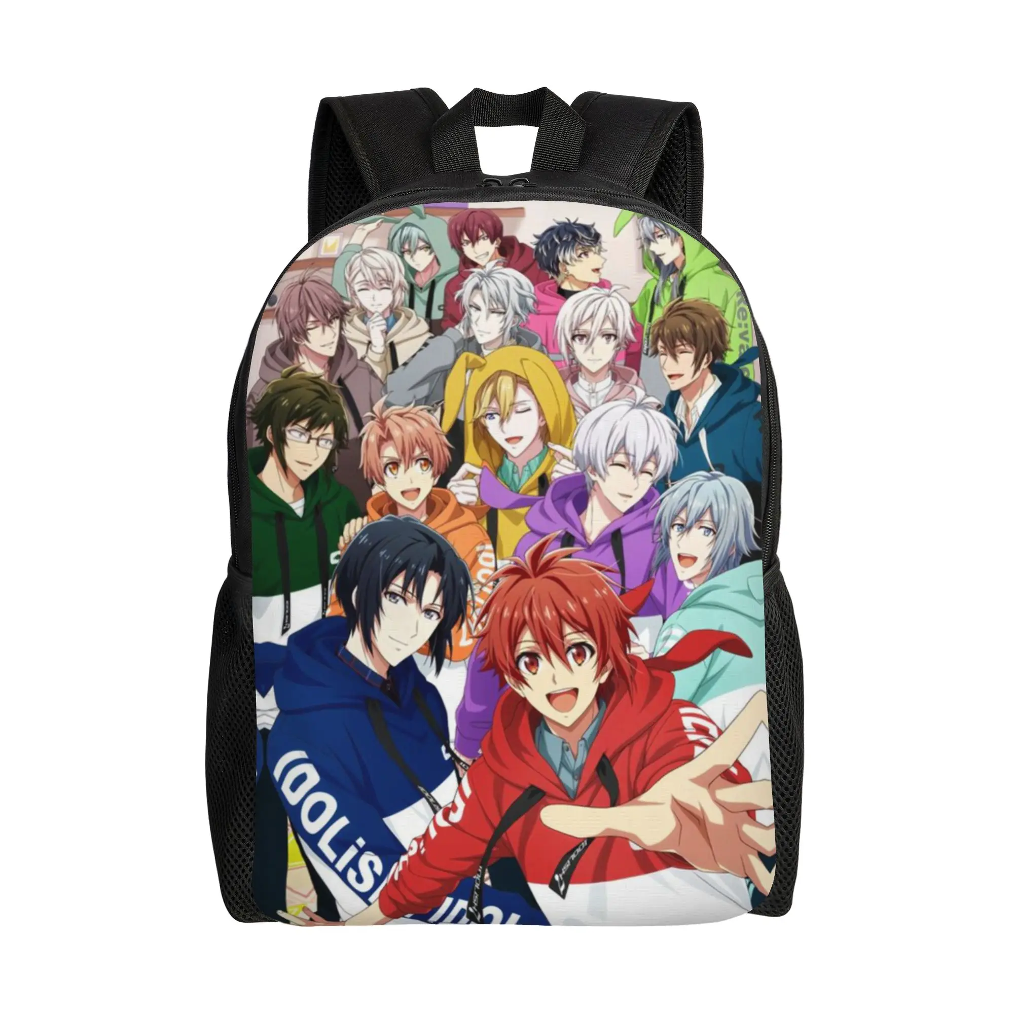 Back to school season Vintage Cartoon (3) Knapsack IDOLiSH7 Couple Backpack