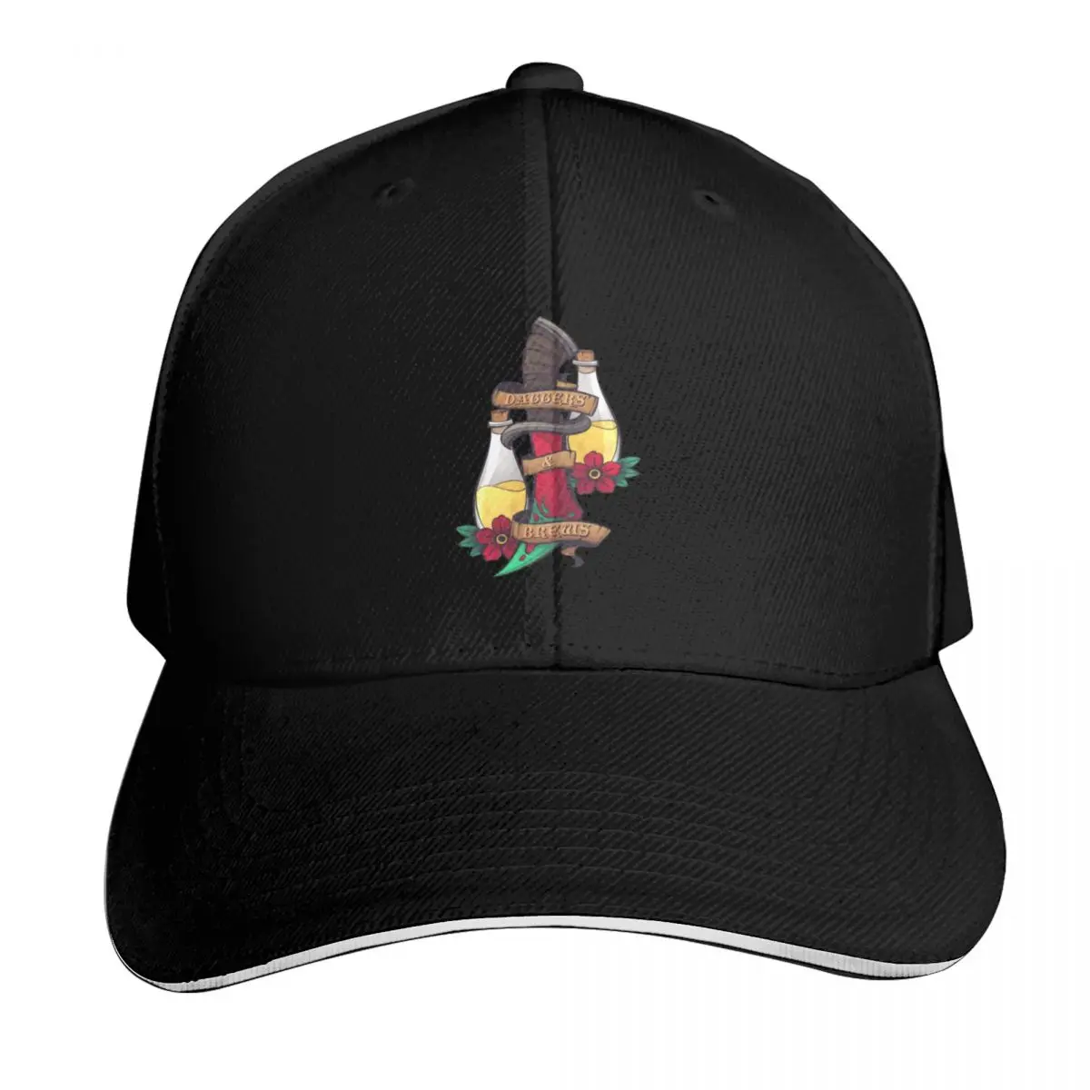 Daggers & Brews Baseball Cap Outdoor Golf Running Hiking Summer Beach Travel Streetwear Hip Hop Trendy
