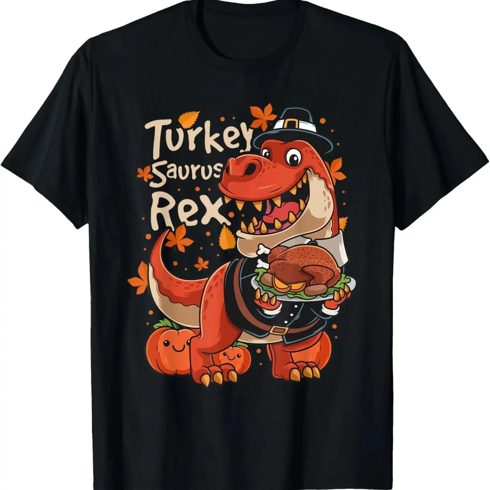 Türkiye Saurus Rex T Pilgrim Turkey Day Thanksgiving Shirt vintage Washed designer clothes Slightly Stylish Versatile