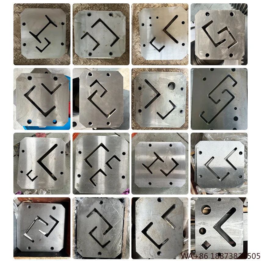 آلة رائجة البيع تم التحقق من الشركة المصنعة اللكم قناة متعددة الوظائف قطع الصلب اللكم عامل الحديد #4