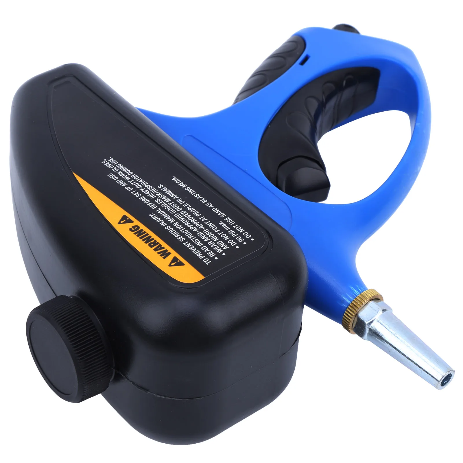 

Portable Hand-Held Sand Blaster With Stainless Steel Nozzle/Thickened Conduit And Smooth Inner Wall For Smooth Sand Blasting