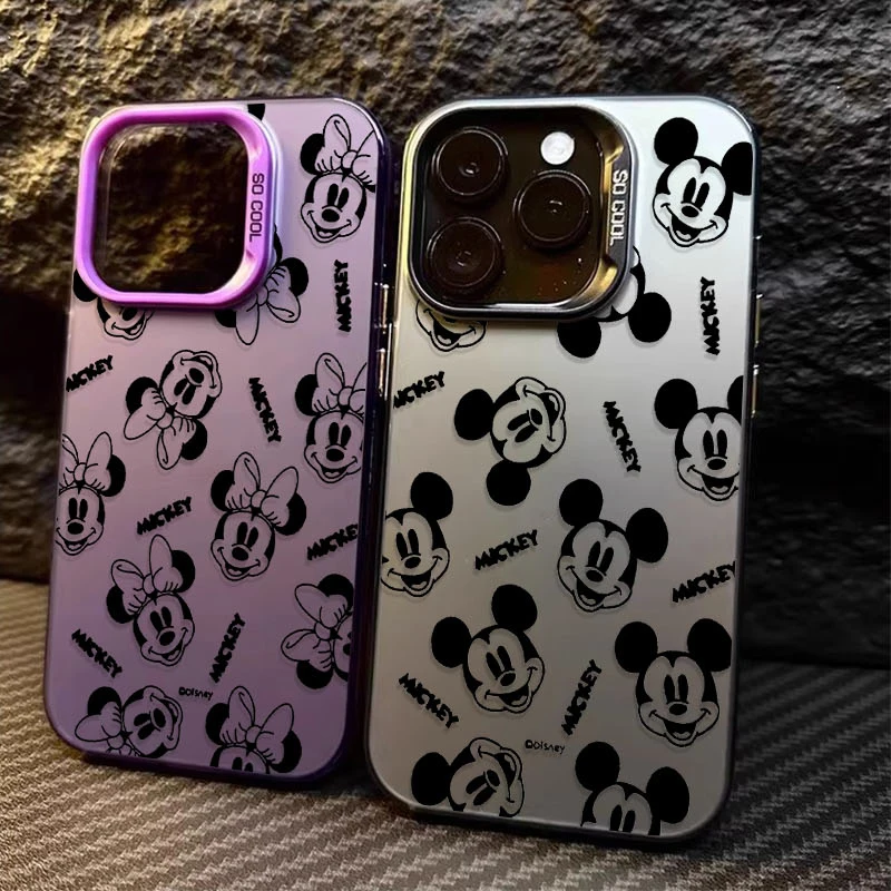 Disney Mickey Minnie Image Matte Hard Case for Xiaomi Redmi Note 13 12 11 Pro Plus 4G 5G 12S 11S 10S 10 9 9S 8 12C 13C A3 Cover